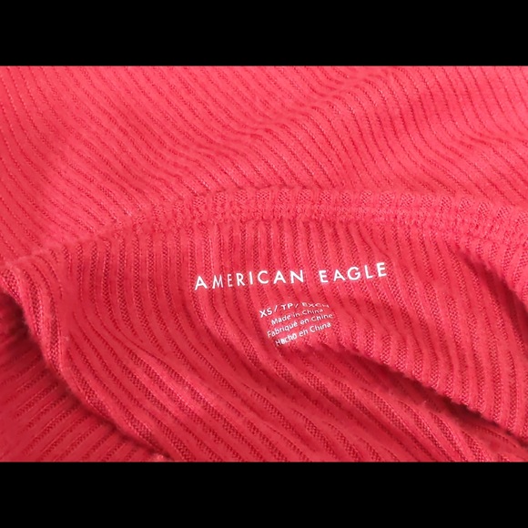 🎄 3/$35 2x👯‍♀️Host Pick⚡️American Eagle Oversized V Neck Tee - Picture 11 of 16